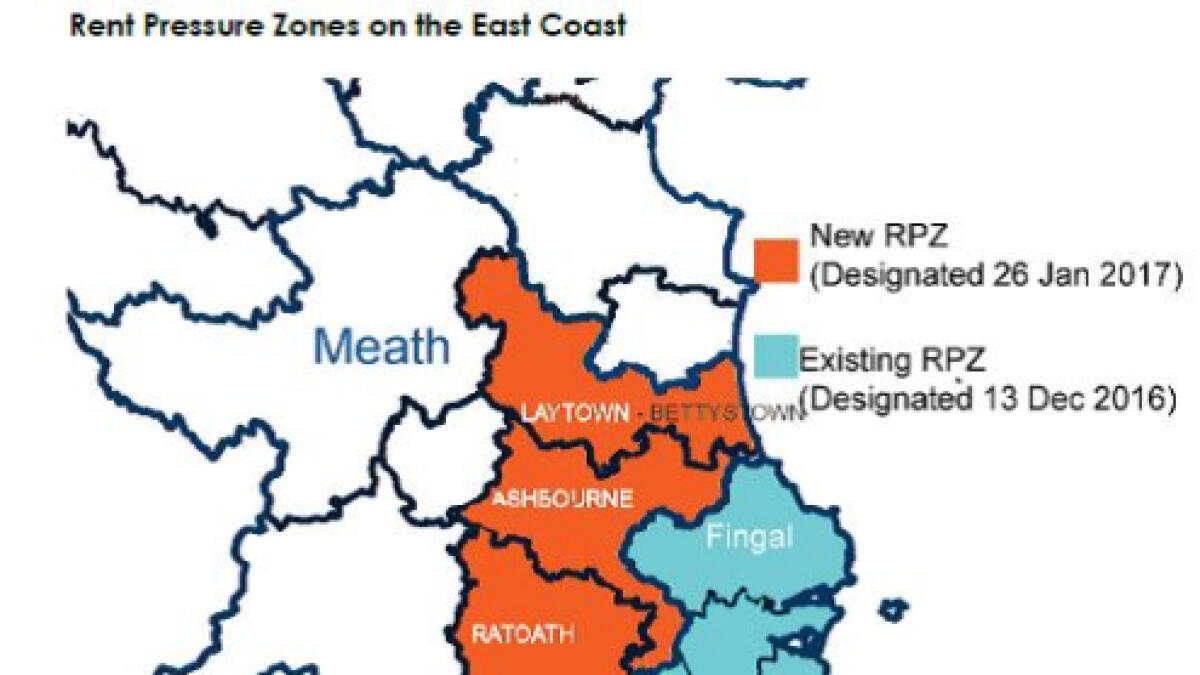 Meath towns designated Rent Pressure Zones | Meath Chronicle