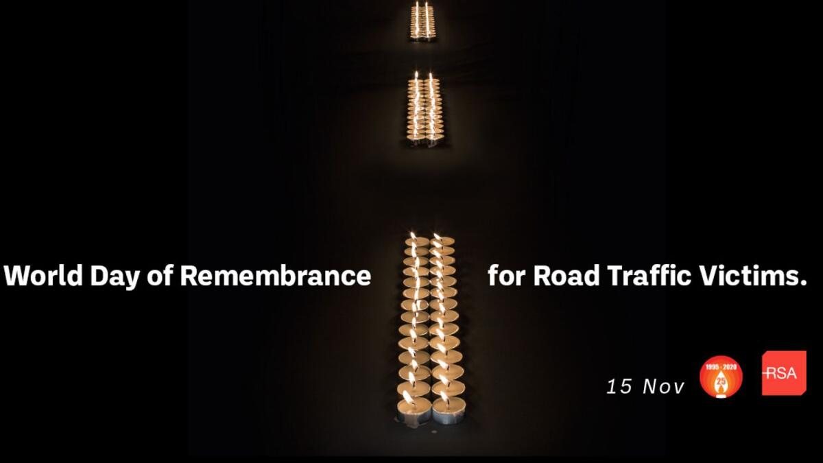 World Day of Remembrance for Road Traffic Victims this Sunday