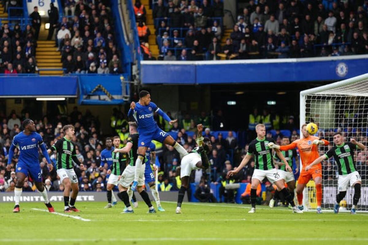 Chelsea 3-2 Brighton: 10-man Blues hold on in frantic finish to