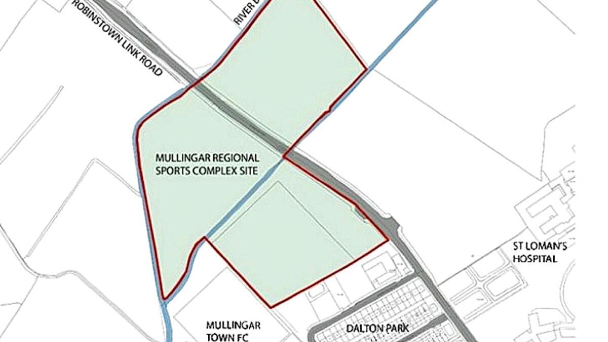 It is all systems go at Westmeath County Council as they proceed with plans and designs for the regional sports complex at Robinstown, Mullingar, in the hope of securing funds.