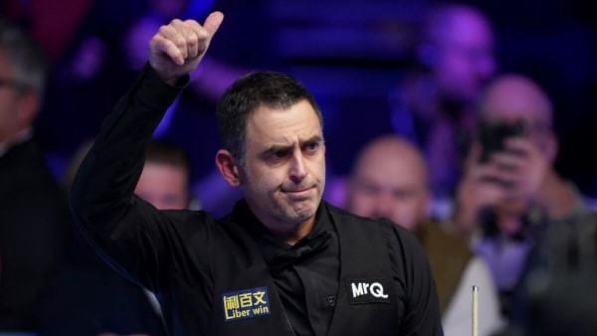 Ronnie O’Sullivan races to victory on return to action at Players Championship