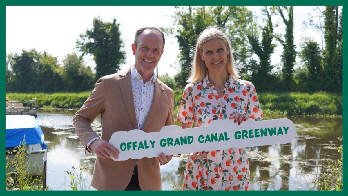 Offaly Greens hail continued investment in Grand Canal Greenway