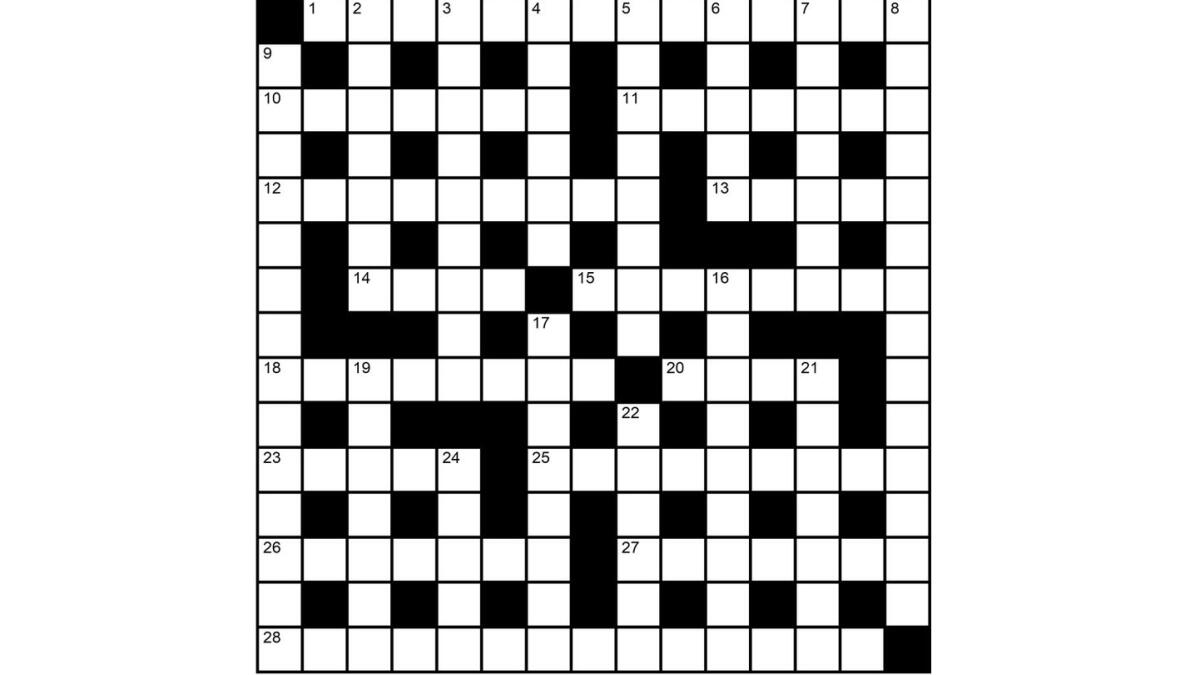 Crossword 9212 Anglo Celt Crossword 9212 Anglo Celt