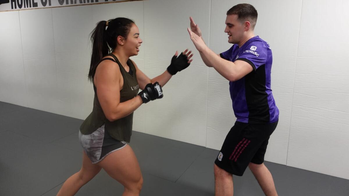 Offaly woman taking part in vigorous MMA programme in aid of charity