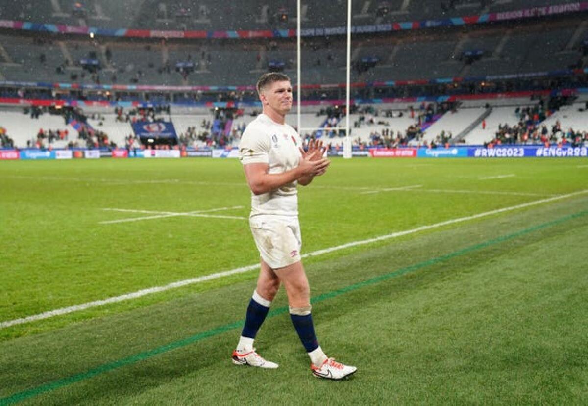Owen Farrell ha snot played for England since the World Cup