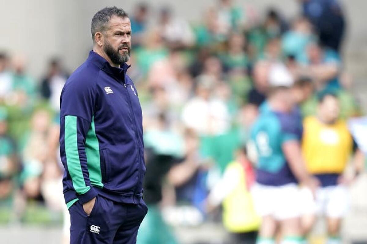 Ireland head coach Andy Farrell will name his World Cup squad on Sunday