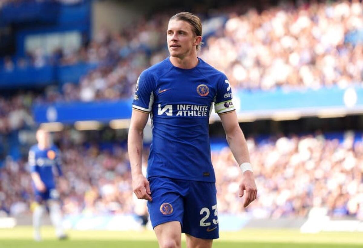 Chelsea’s Conor Gallagher during the Premier League match against Bournemouth