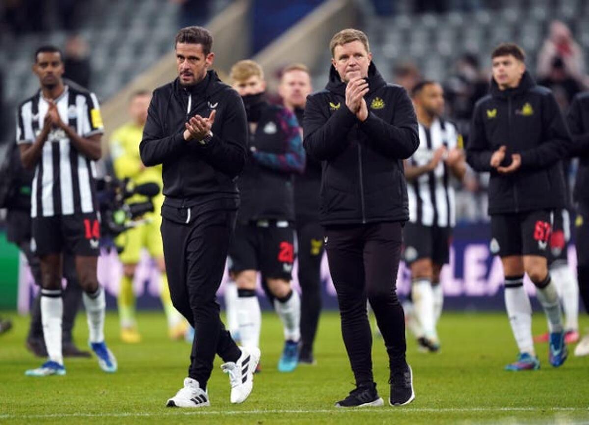 Newcastle head coach Eddie Howe has experienced how quickly football can change