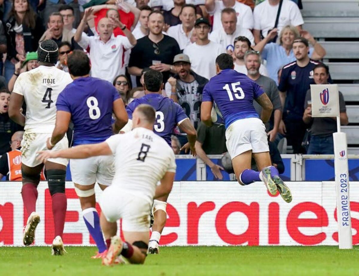 England v Samoa – Rugby World Cup 2023 – Pool D – Stade Pierre Mauroy