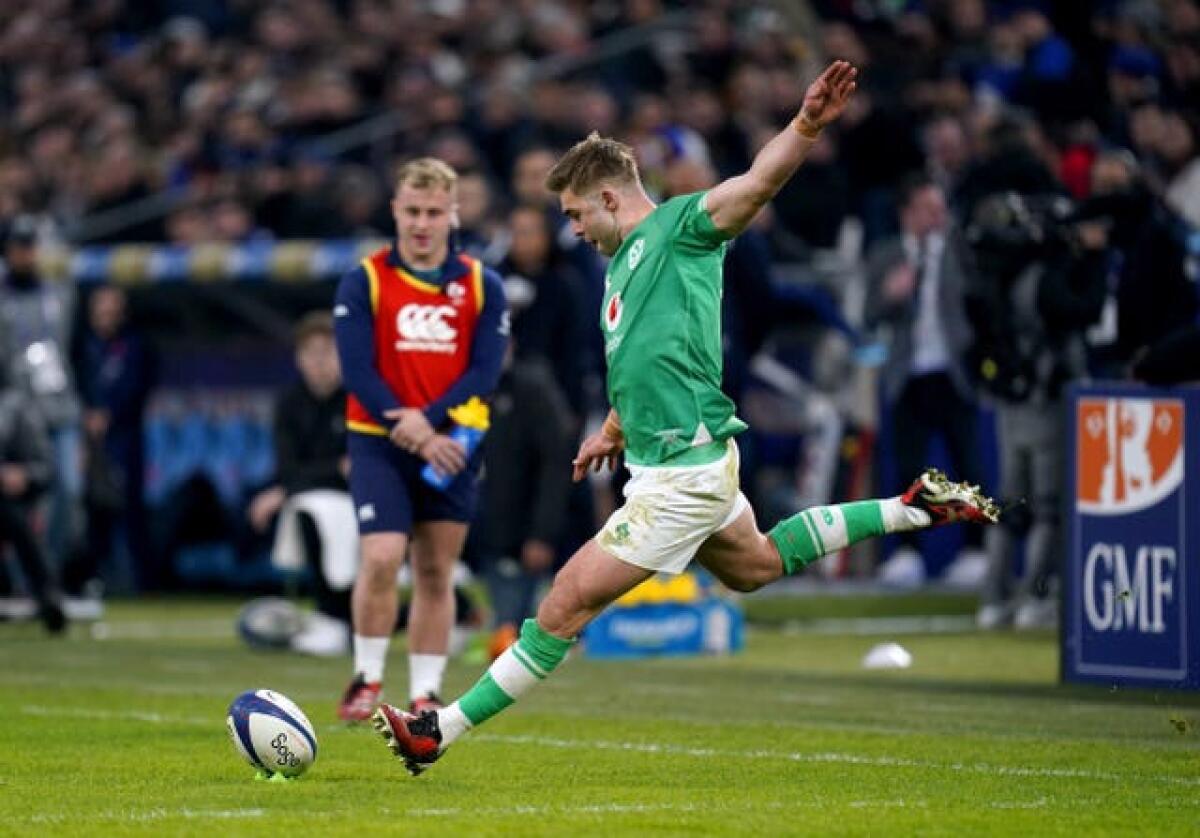 Jack Crowley, pictured, has replaced Johnny Sexton as Ireland's first-choice fly-half