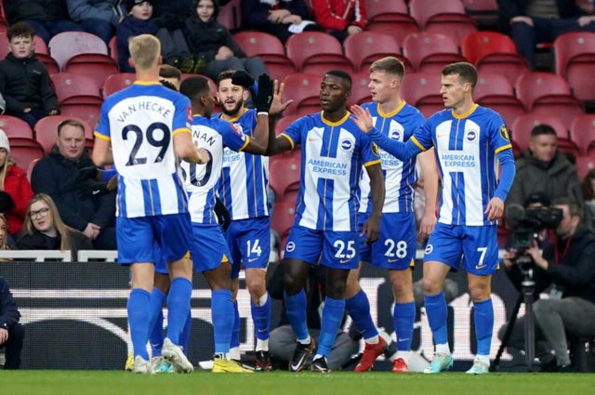 Brighton eased past Middlesbrough in Leandro Trossard's absence