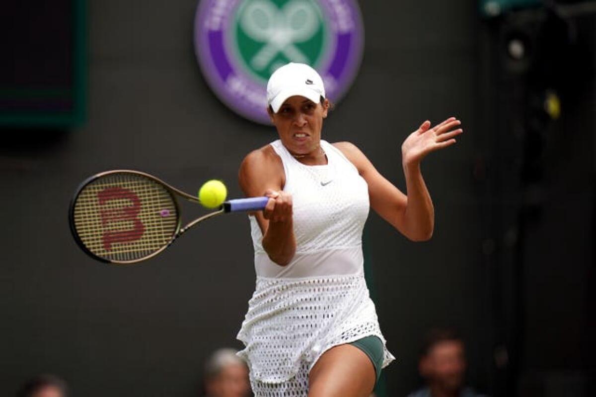 Madison Keys will rue missed opportunities in the second set