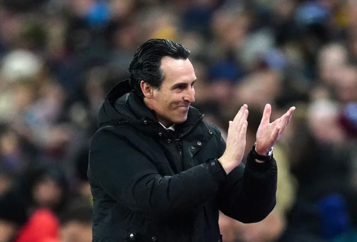 Emery has guided Villa to the brink of Champions League qualification 