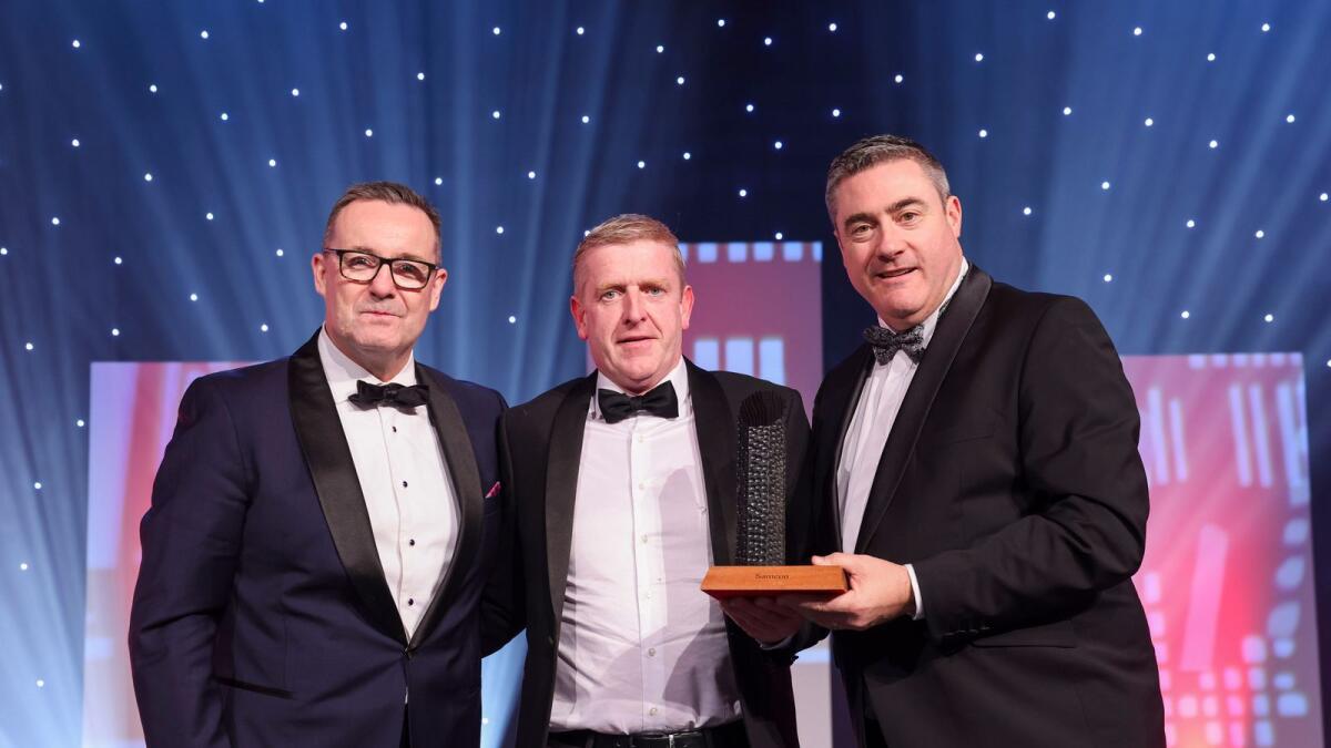 Samcon winners at Sisk Supply Chain Awards