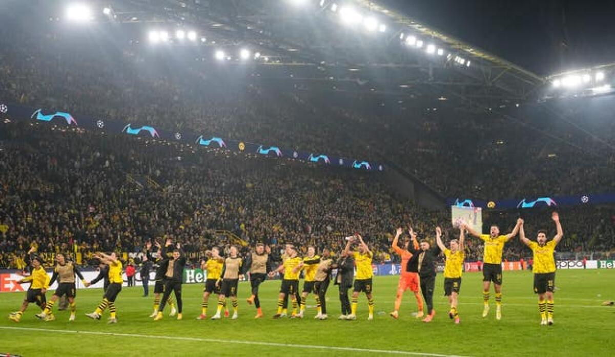 Borussia Dortmund have reached the Champions League semi-finals