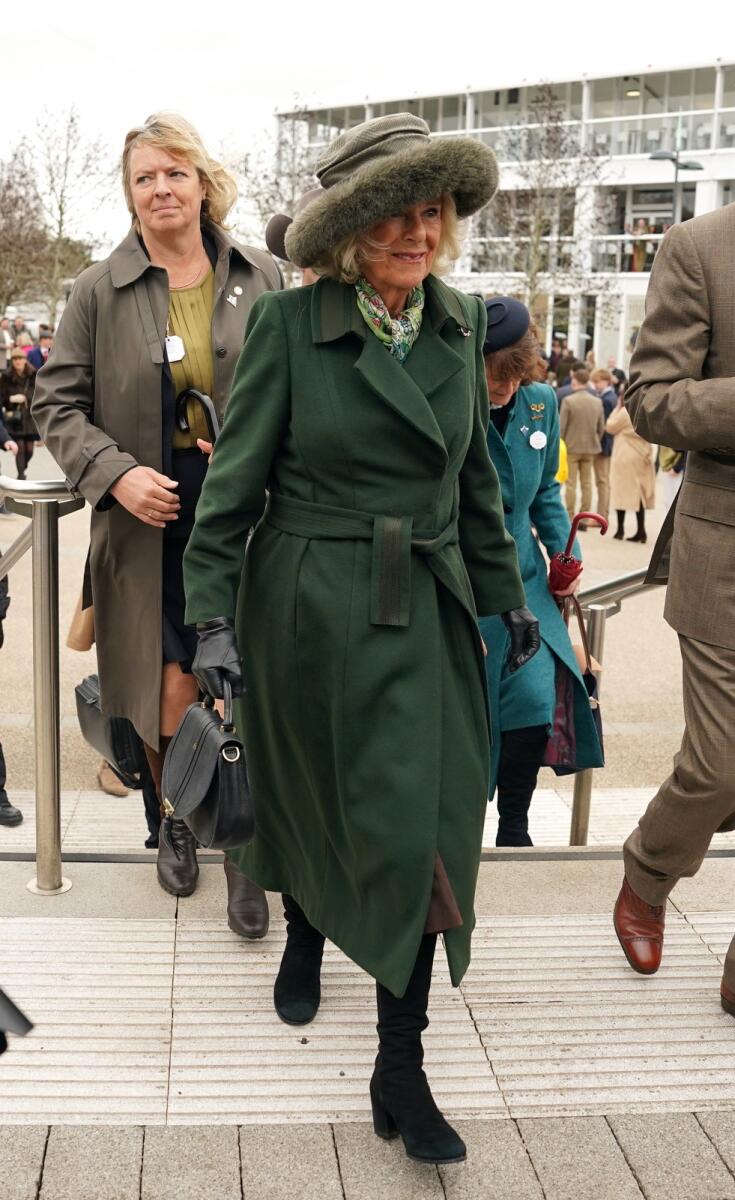 Queen Camilla at Cheltenham Festival 