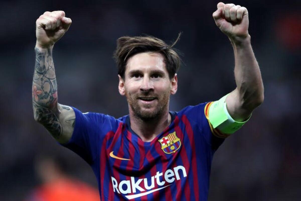 File photo dated 03-10-2018 of Lionel Messi