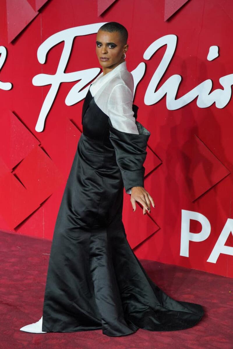 Layton Williams attending the Fashion Awards 2023 presented by Pandora held at the Royal Albert Hall