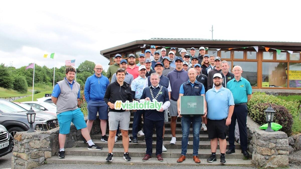 US golf podcast visitors to Offaly