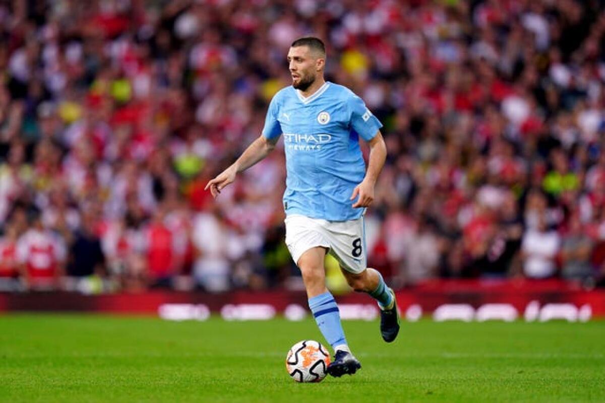 Manchester City’s Mateo Kovacic was fortunate not to be sent off in his side's defeat at Arsenal 