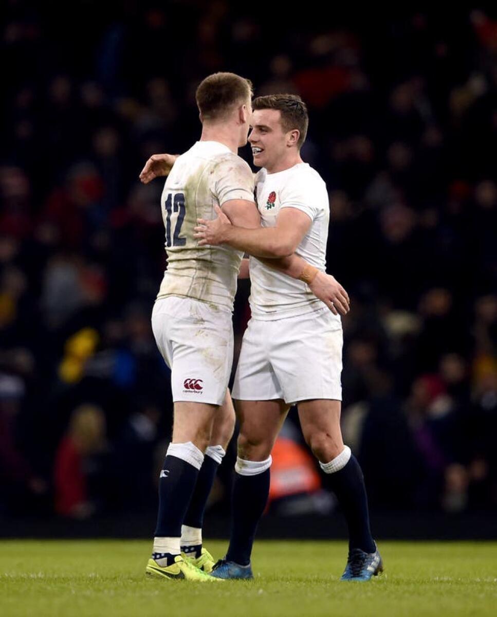 George Ford and Owen Farrell are long term friends