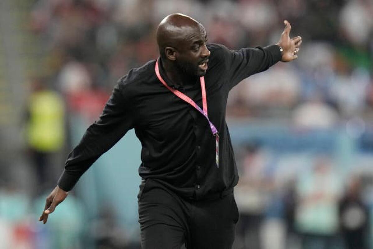 Ghana’s head coach Otto Addo