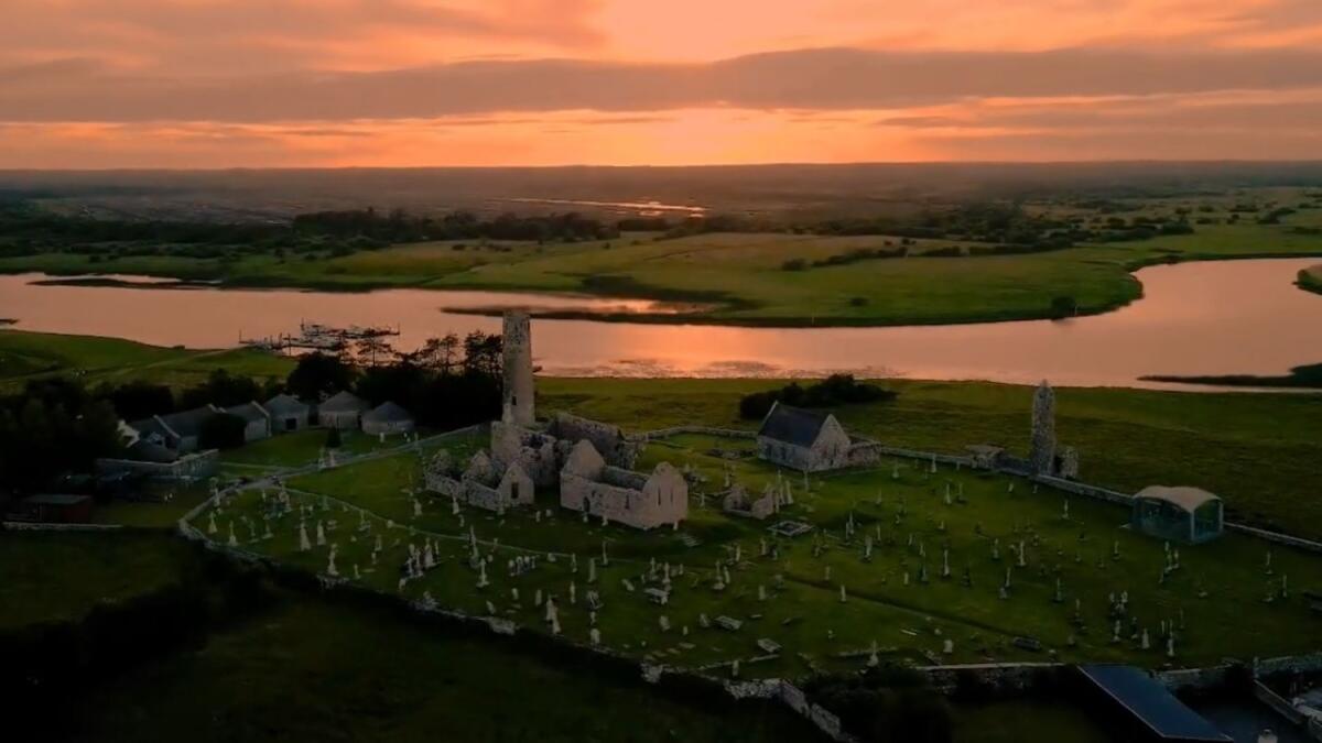 WATCH: Stunning video captures beauty of Clonmacnoise sunset