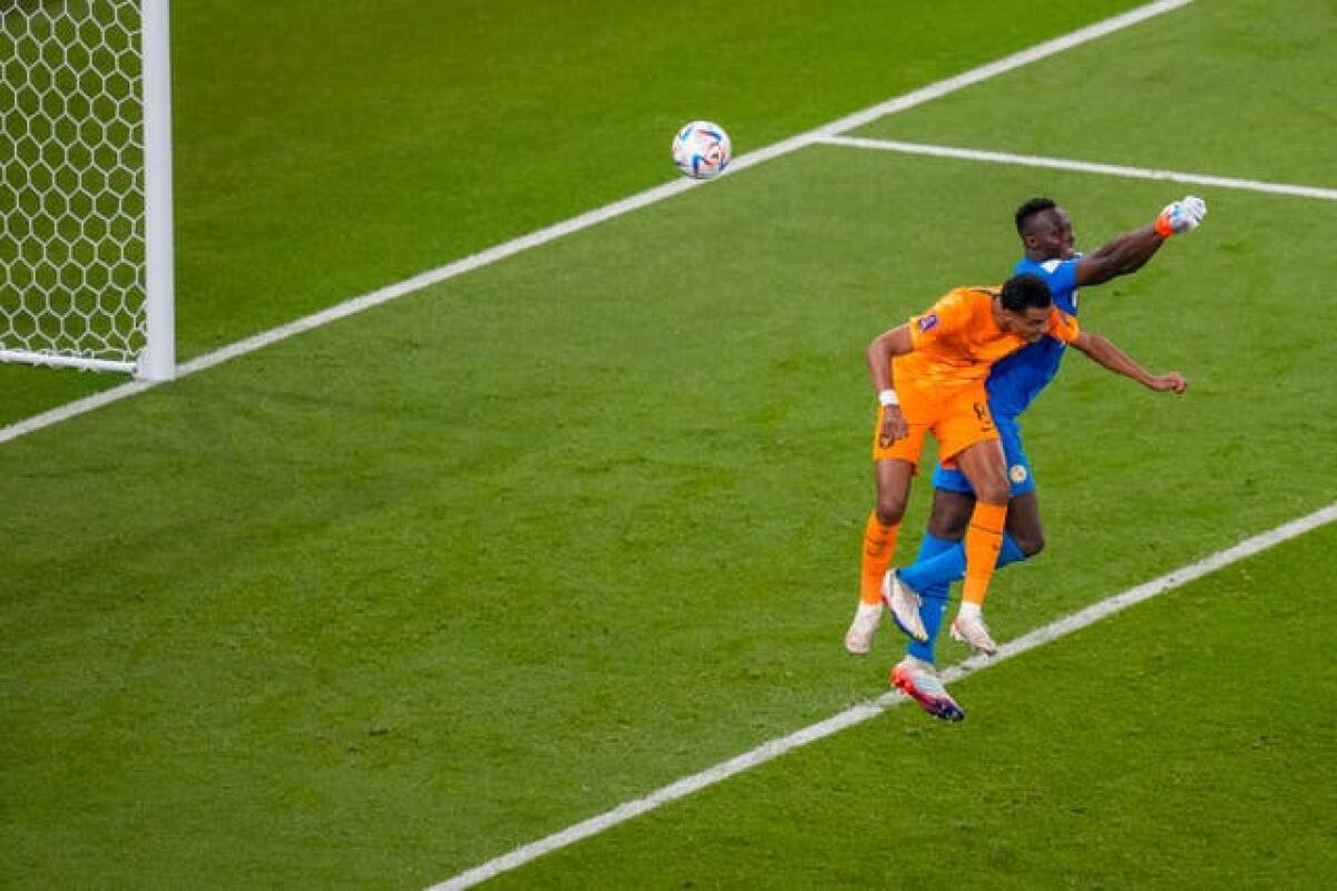 Mendy was at fault for both of the Dutch goals