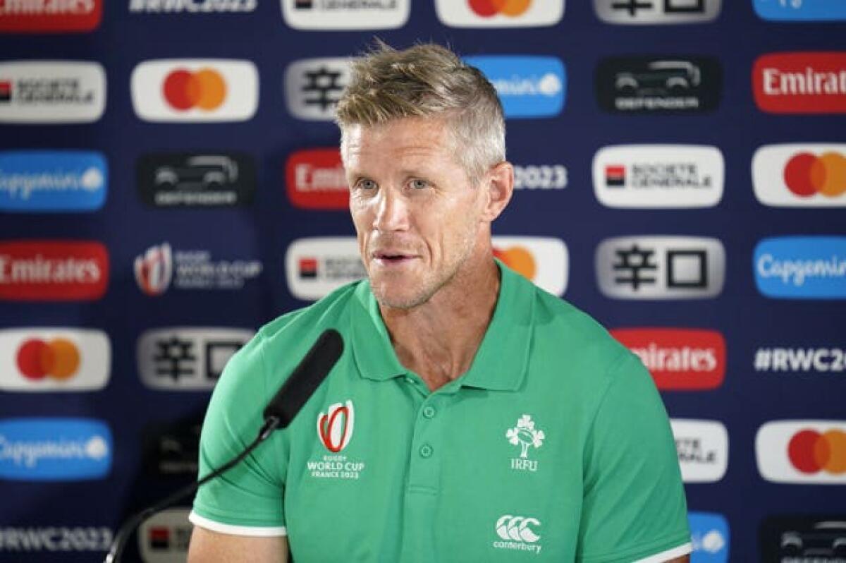 Defence coach Simon Easterby feels Ireland must improve