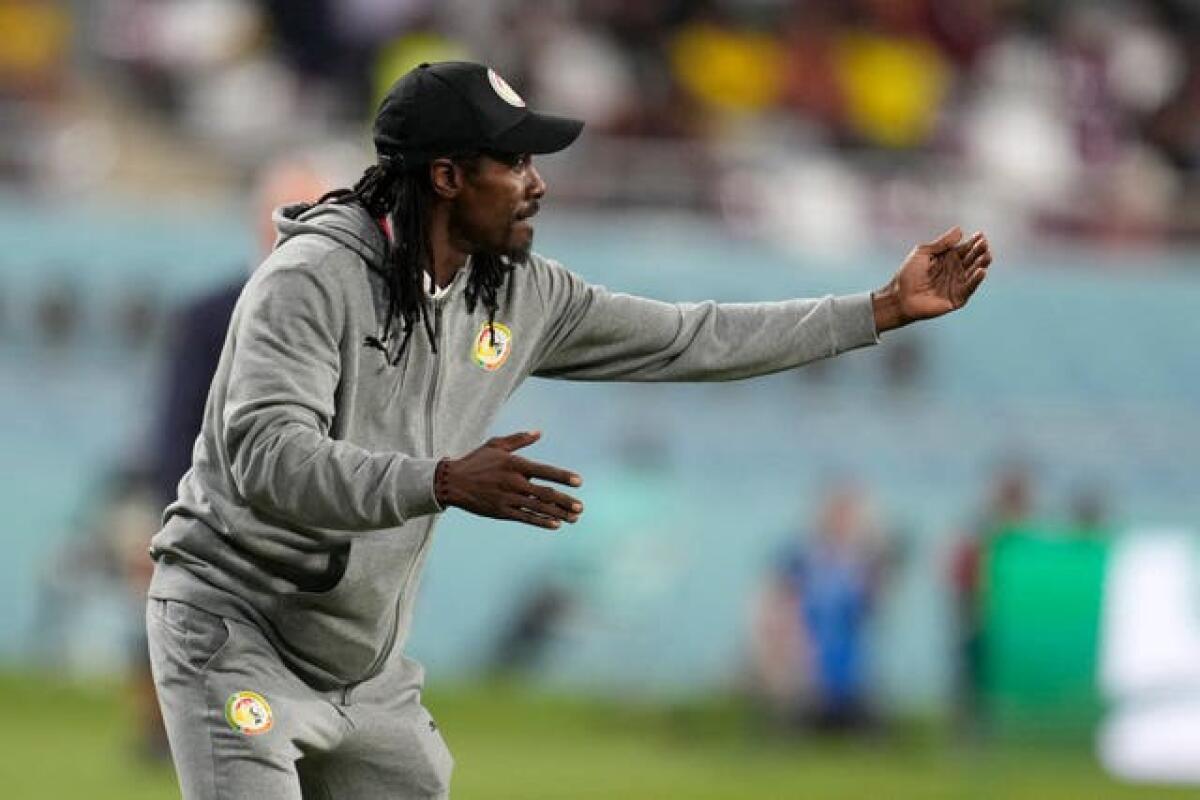 Senegal’s head coach Aliou Cisse has been struck by illness ahead of his side’s clash with England