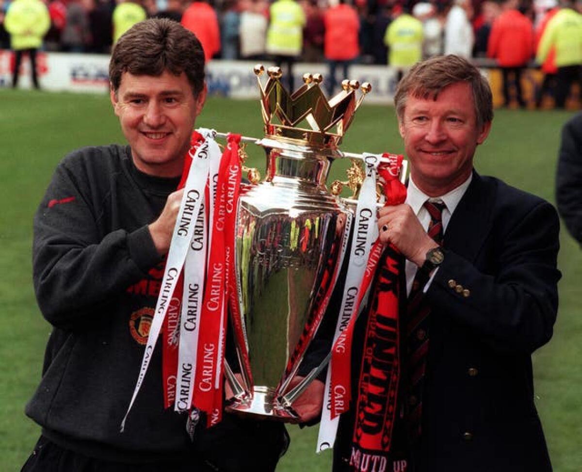 Alex Ferguson, right, is the most successful manager in Premier League history