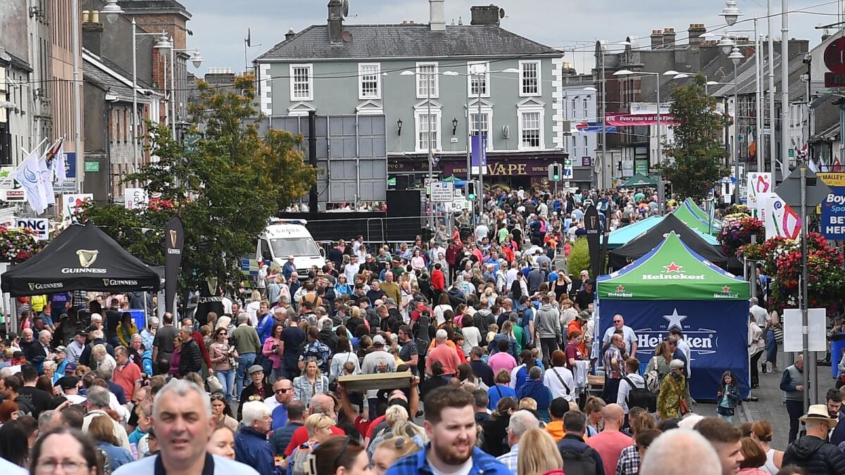 Over 130k people attended the Fleadh yesterday