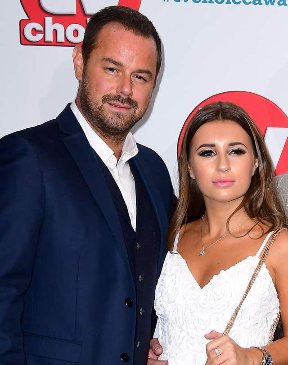 Dani Dyer with her father
