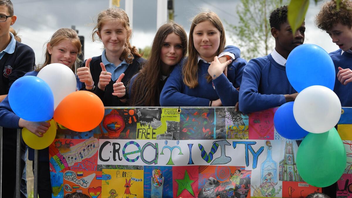 Freedom of expression inspires students during Creative Schools Week