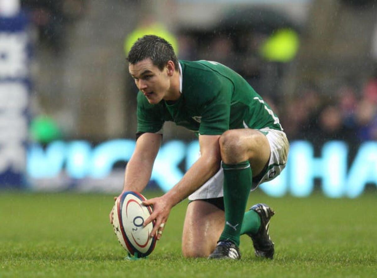 Johnny Sexton made his first Six Nations start against England, in 2010