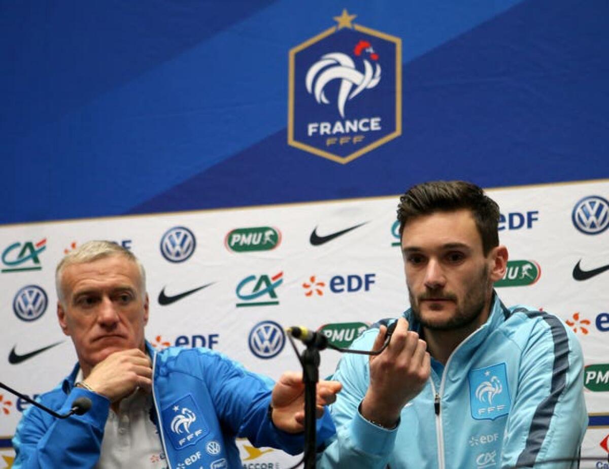 France manager Didier Deschamps hailed his goalkeeper's 