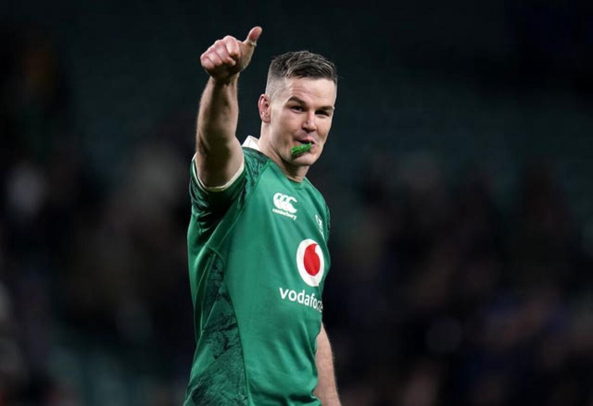 Ireland hope captain Johnny Sexton can resume training next week