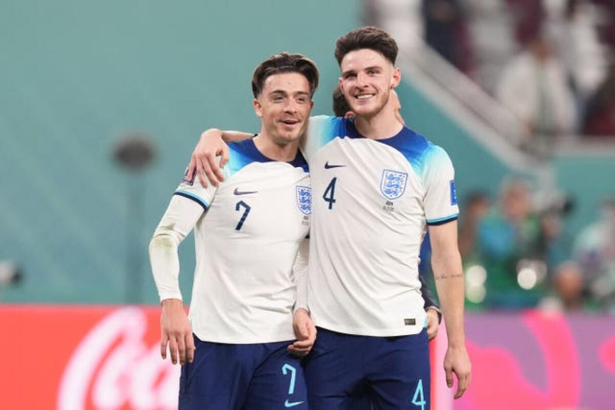 Rice admits he understands if Jack Grealish (left) struggled with his big price tag