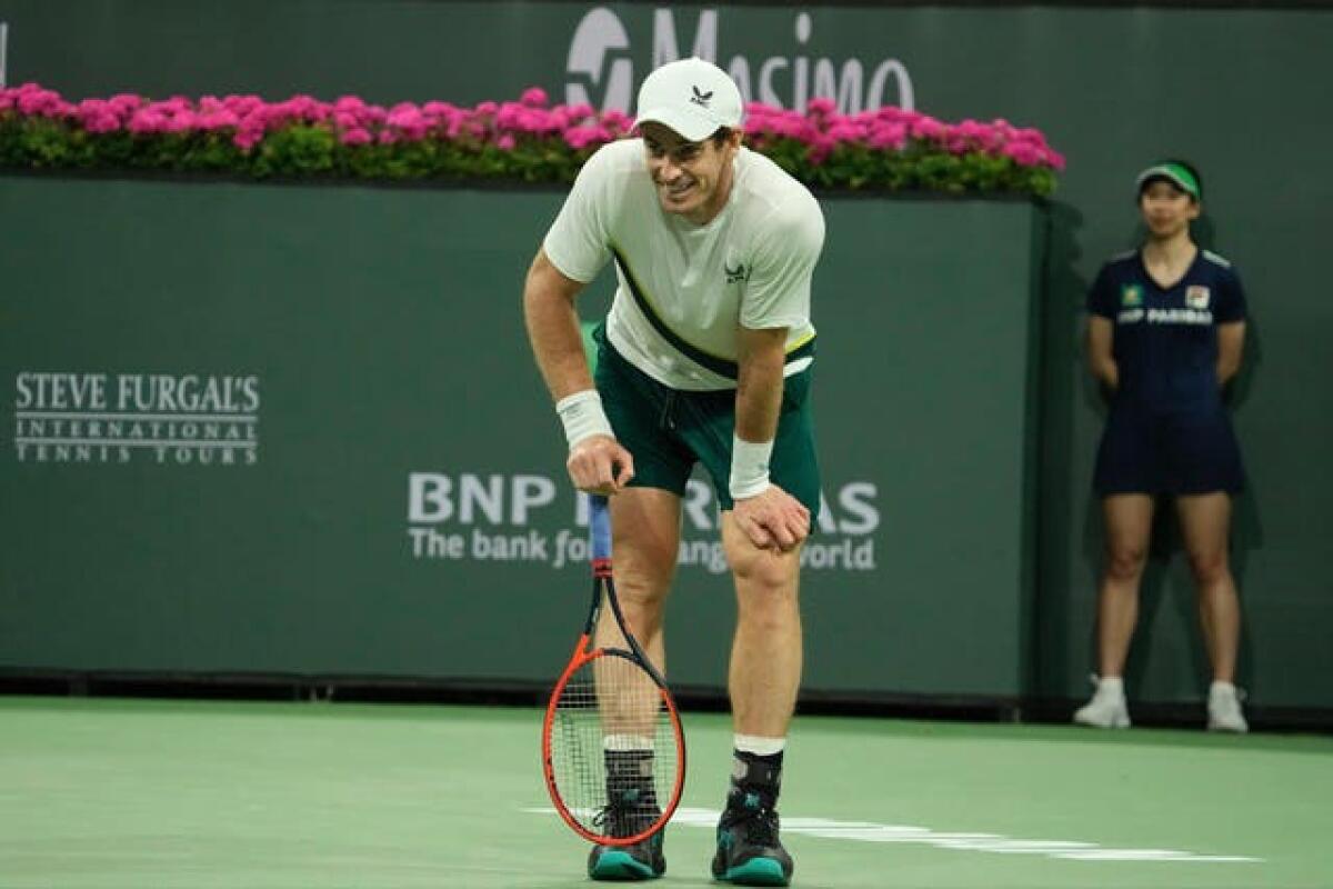 Andy Murray admitted he struggled with fatigue in Indian Wells last week (Mark J. Terrill/AP)